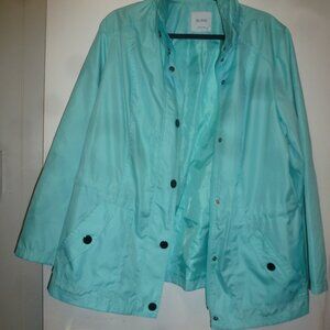 NWT Blair Lightweight Windbreaker with Hood and Full Zip